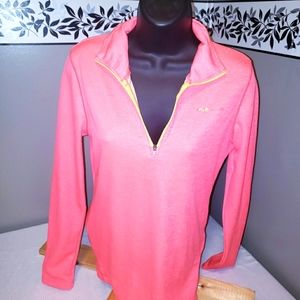 New balance coral partial zip up long sleeve. Id464